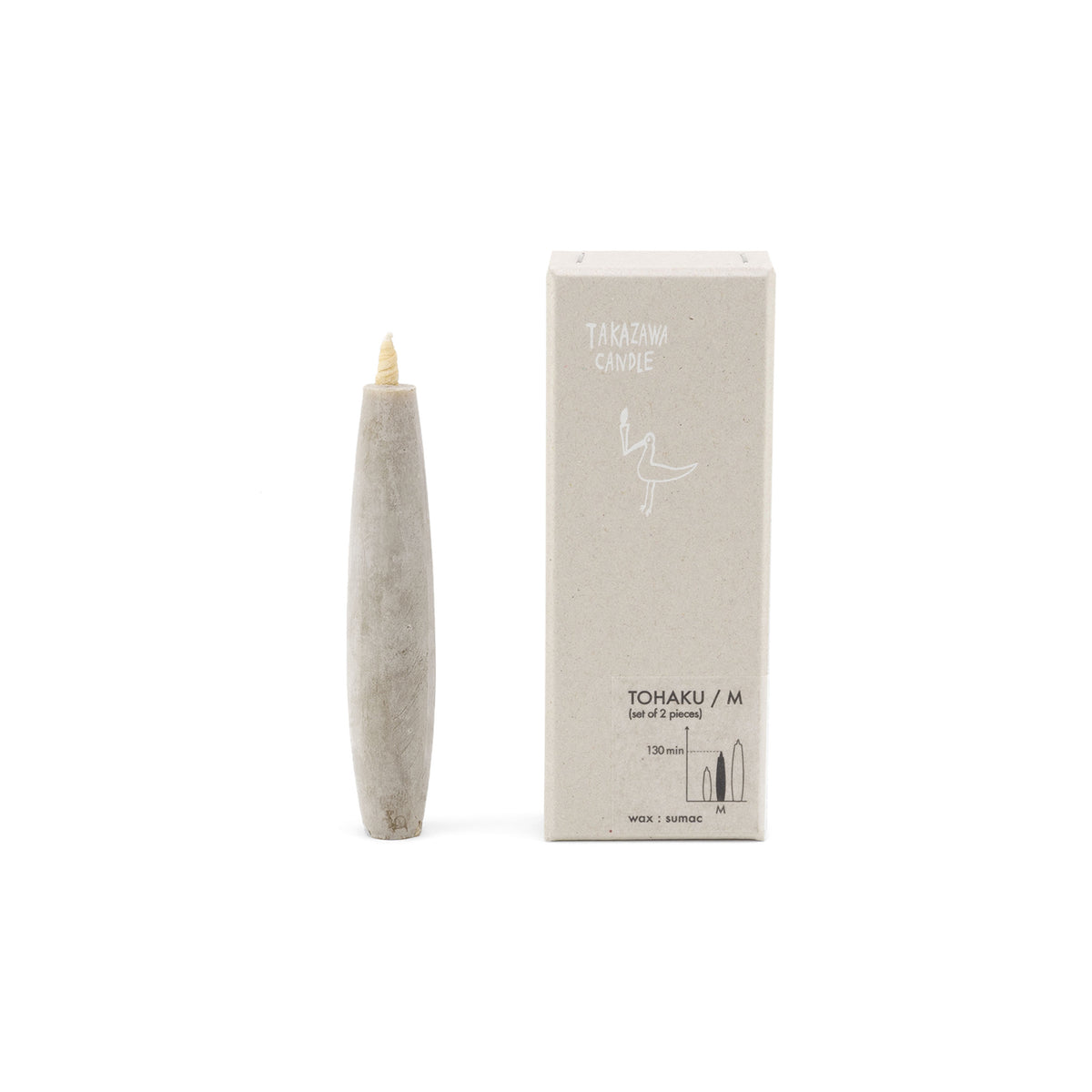 Tohaku Japanese Candles, Medium