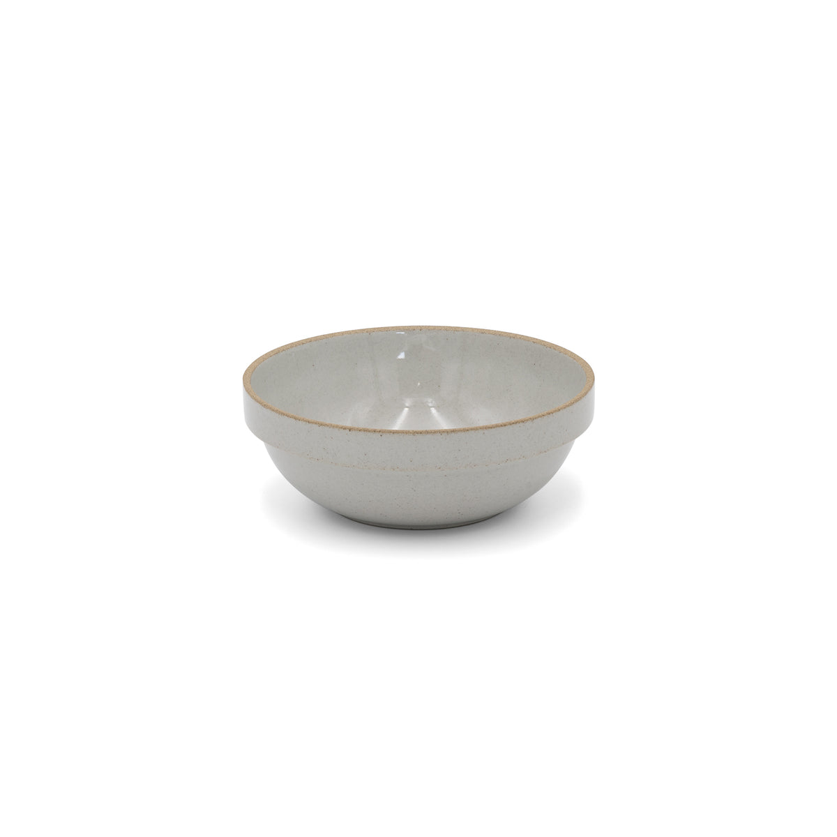 Round Bowl, Gloss Gray