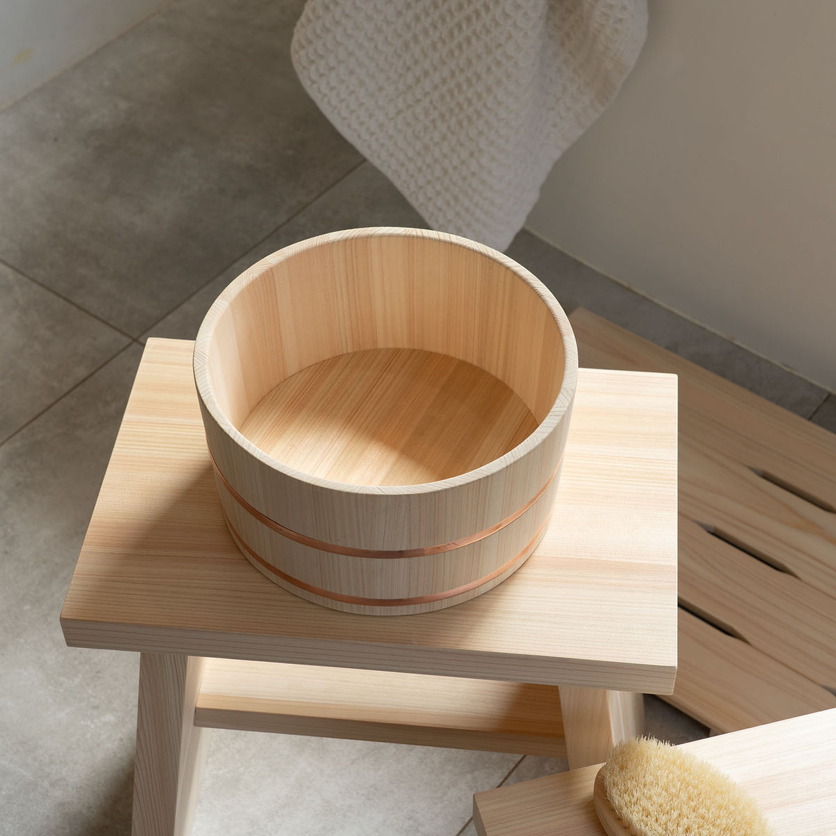Hinoki Bath Bucket