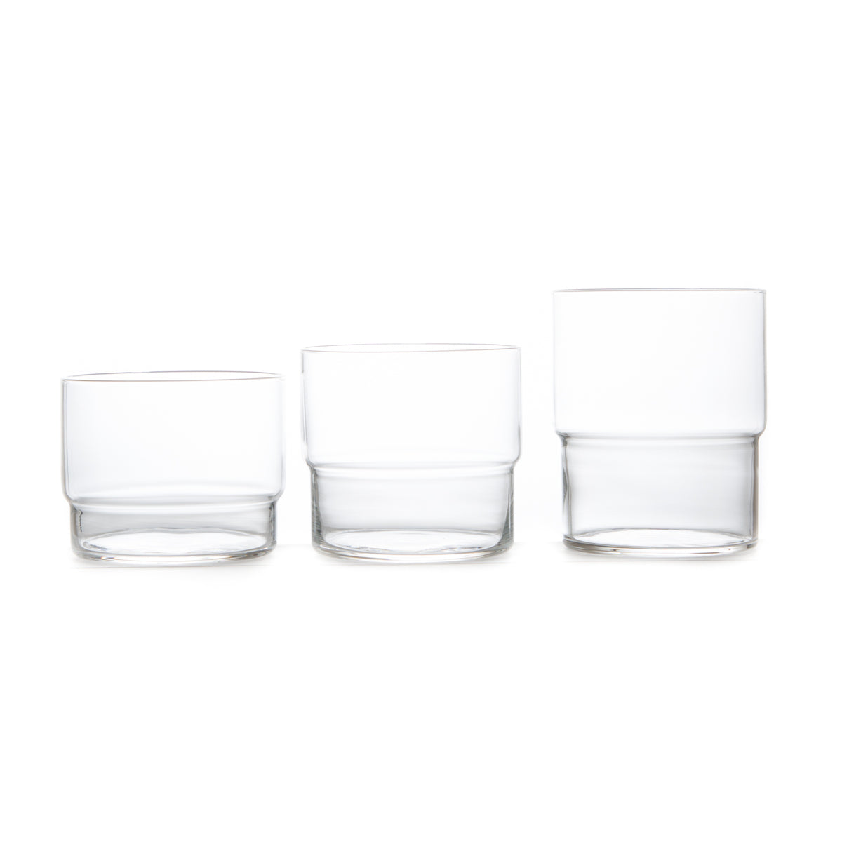 13 oz. Fino Stacking Glass - 6 Pack-Glass Cup-Toyo Sasaki Glass-JINEN