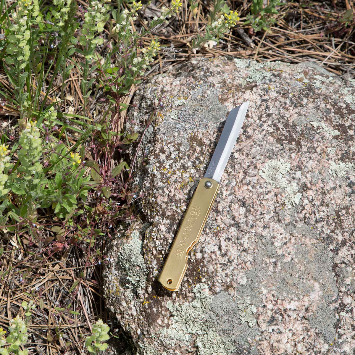 Higonokami Knife, Aogami-Knife-Nagao Kanekoma Knife-JINEN