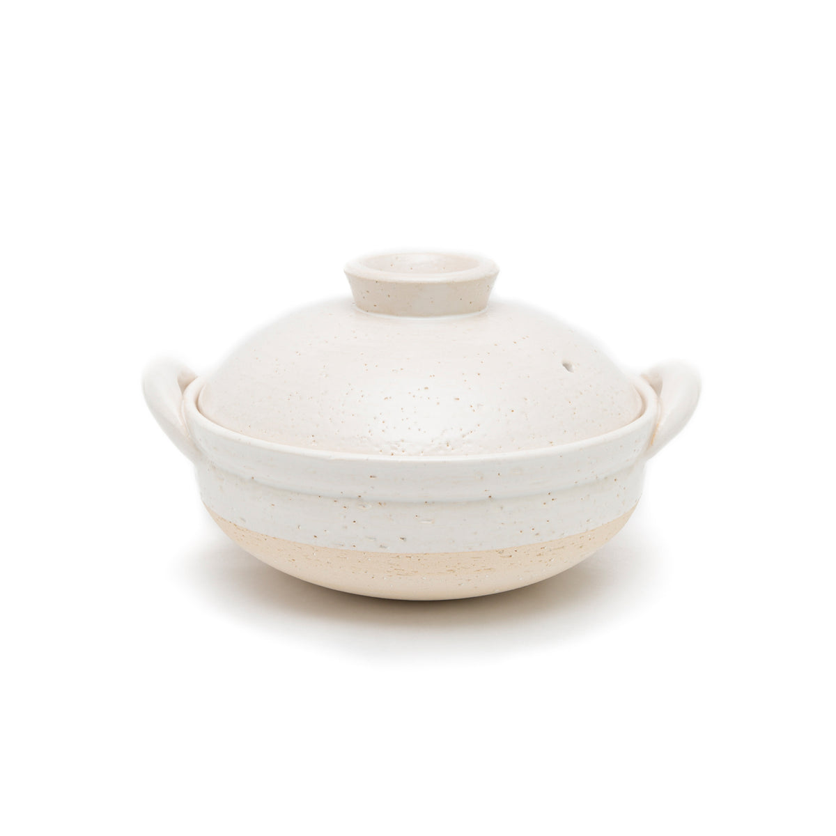 Mushi Nabe - Donabe Steamer - Medium-Clay Hot Pot-Nagatani-en-JINEN