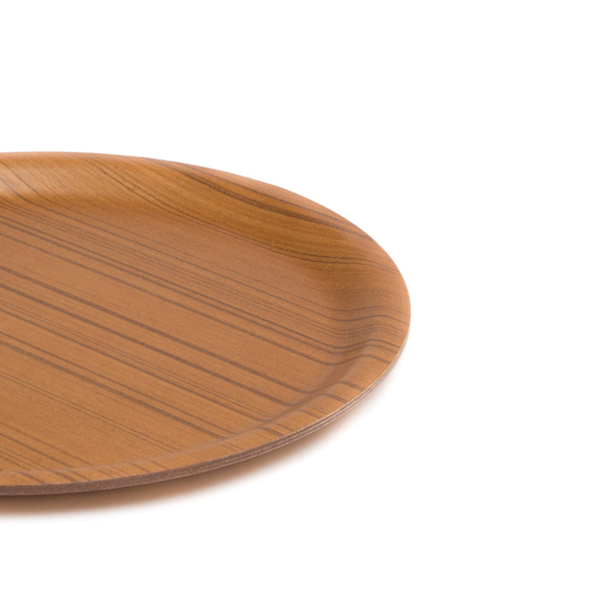 Round Tray, Ayous-Tray-Saito Wood-JINEN