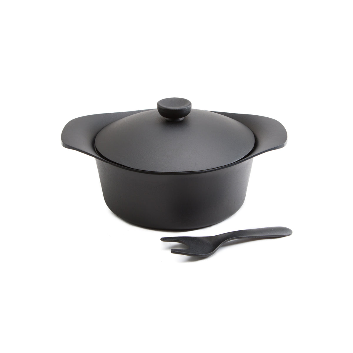 Cast Iron Deep Stewing Pot-Cast Iron Pan/Pot-Sori Yanagi-JINEN