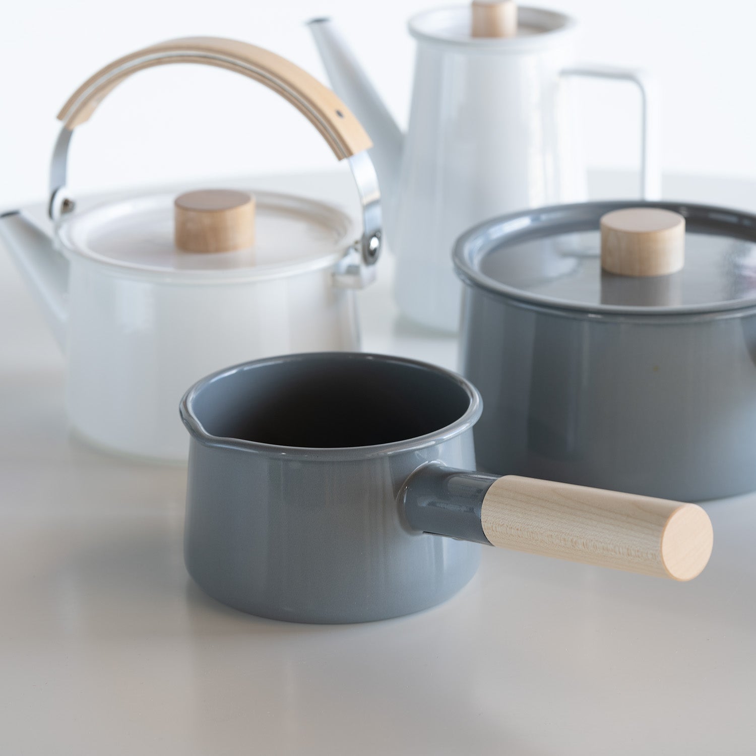 Milk Pan, Gray