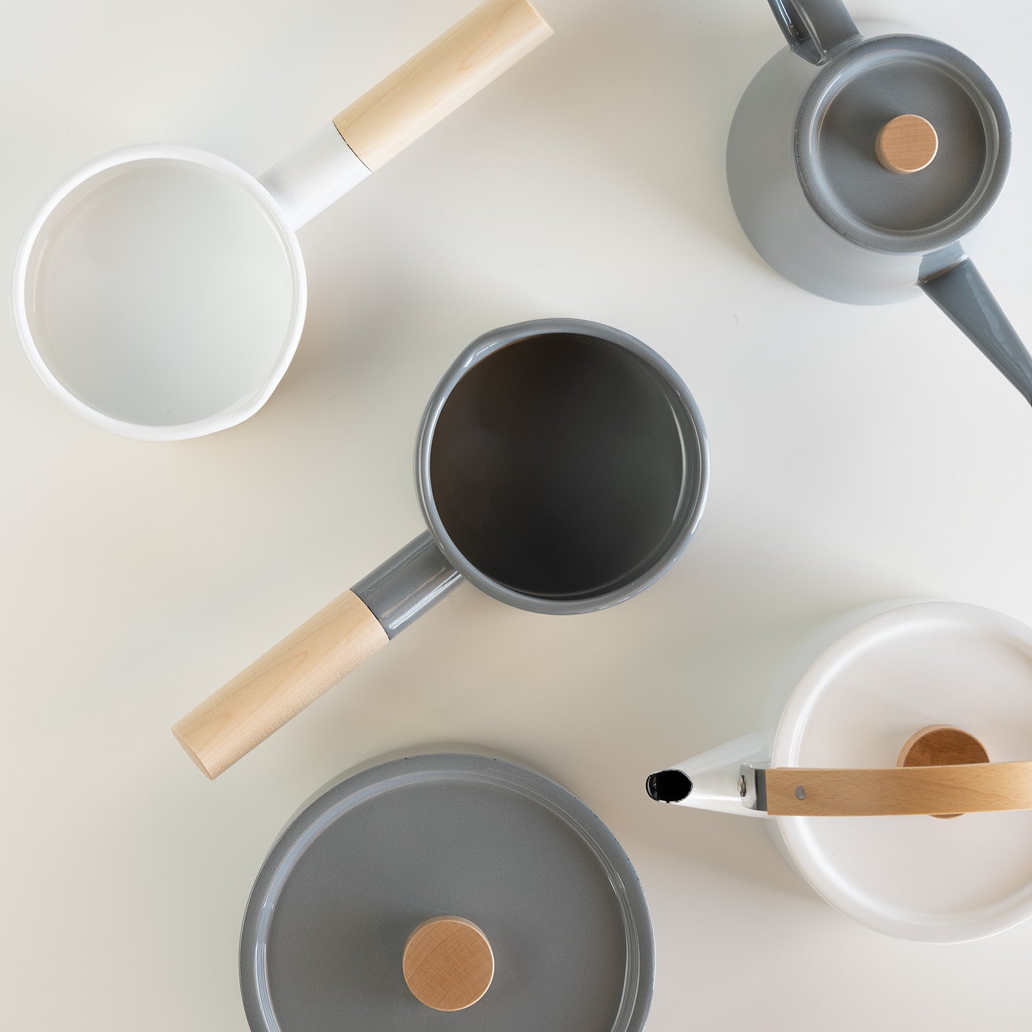 Milk Pan, Gray