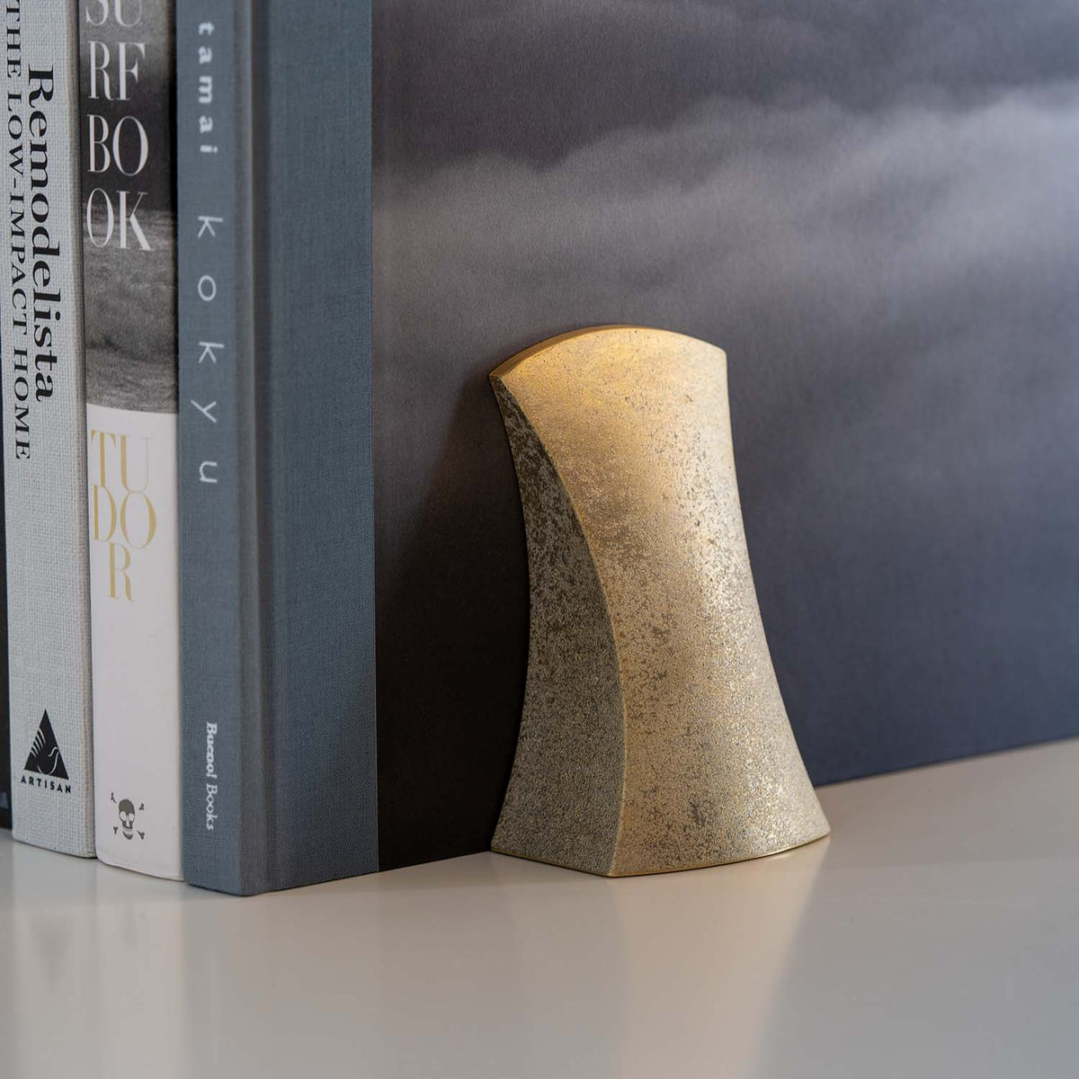 BRASS BOOKEND - FUNDO