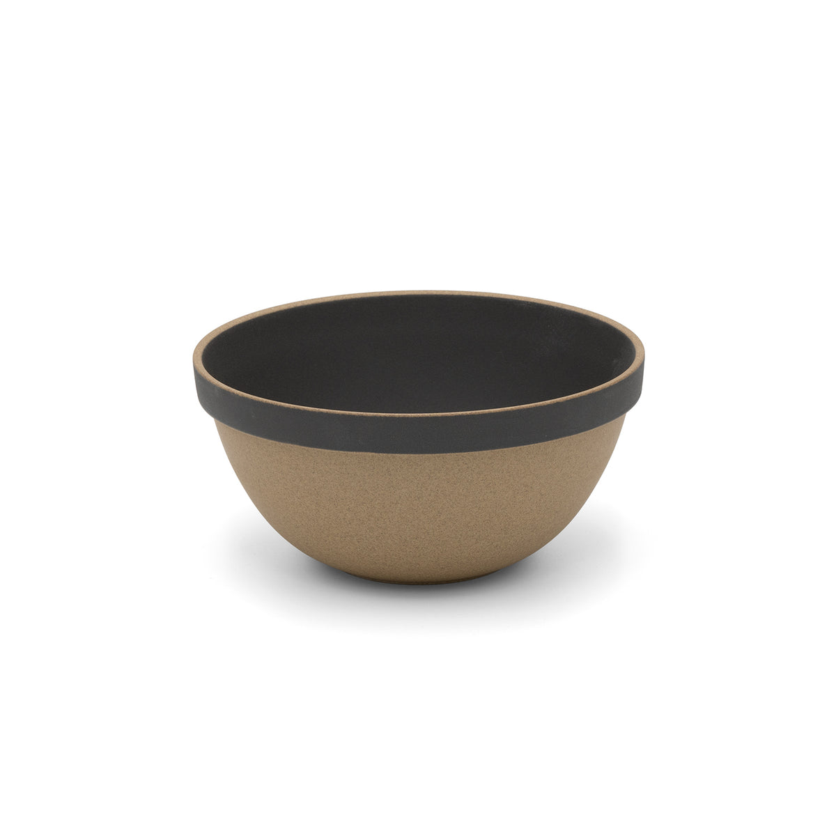 Deep Round Bowl, Black