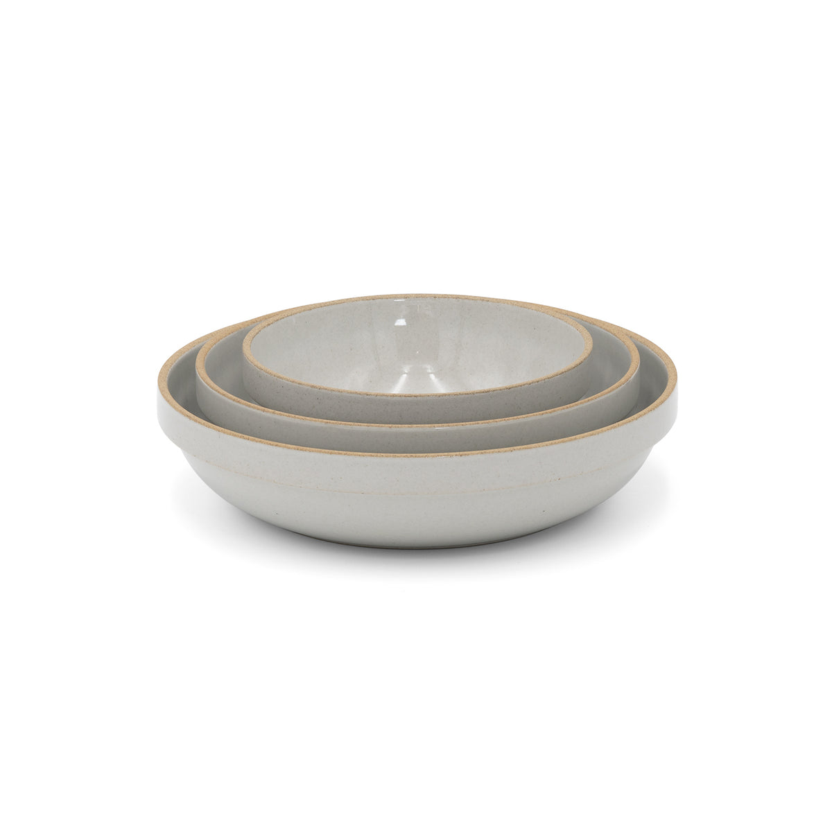 Round Bowl, Gloss Gray