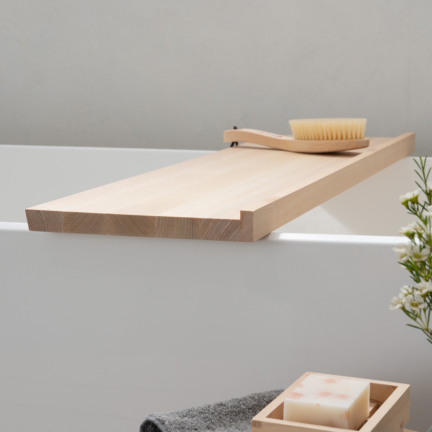 Hinoki Bath Caddy