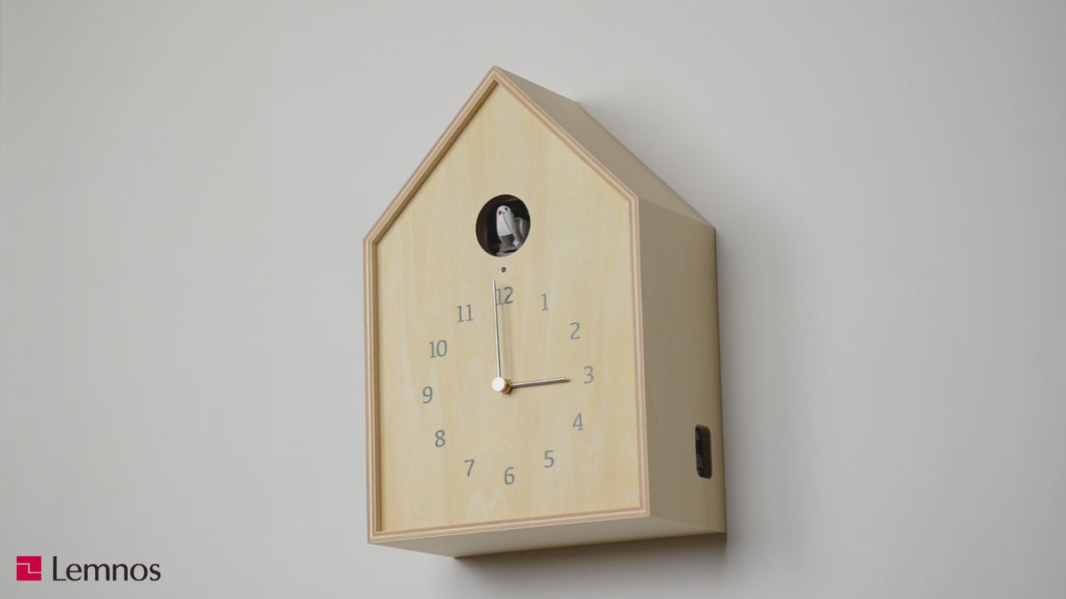 Video of the Lemnos Birdhouse Clock