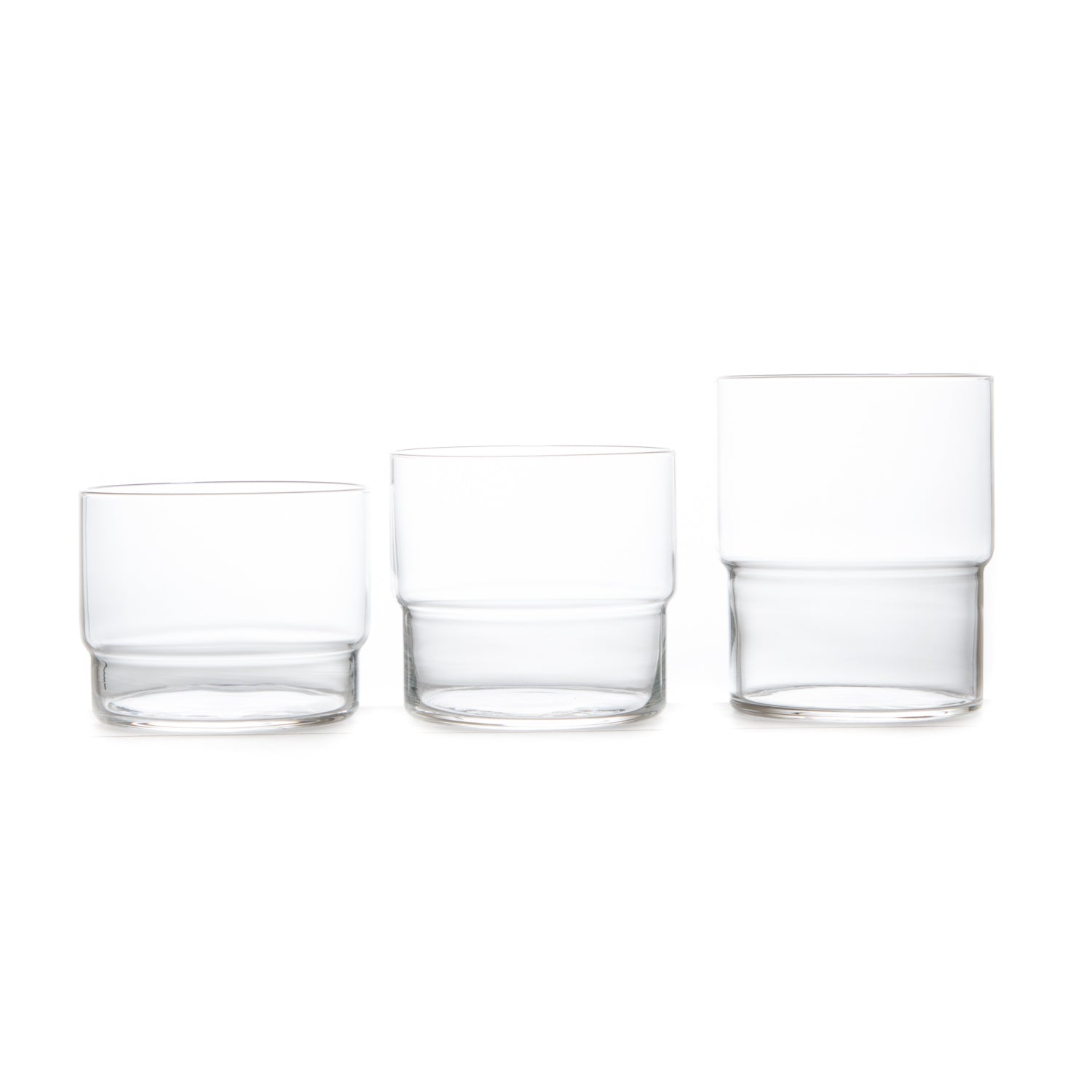 13 oz. Fino Stacking Glass - 6 Pack-Glass Cup-Toyo Sasaki Glass-JINEN