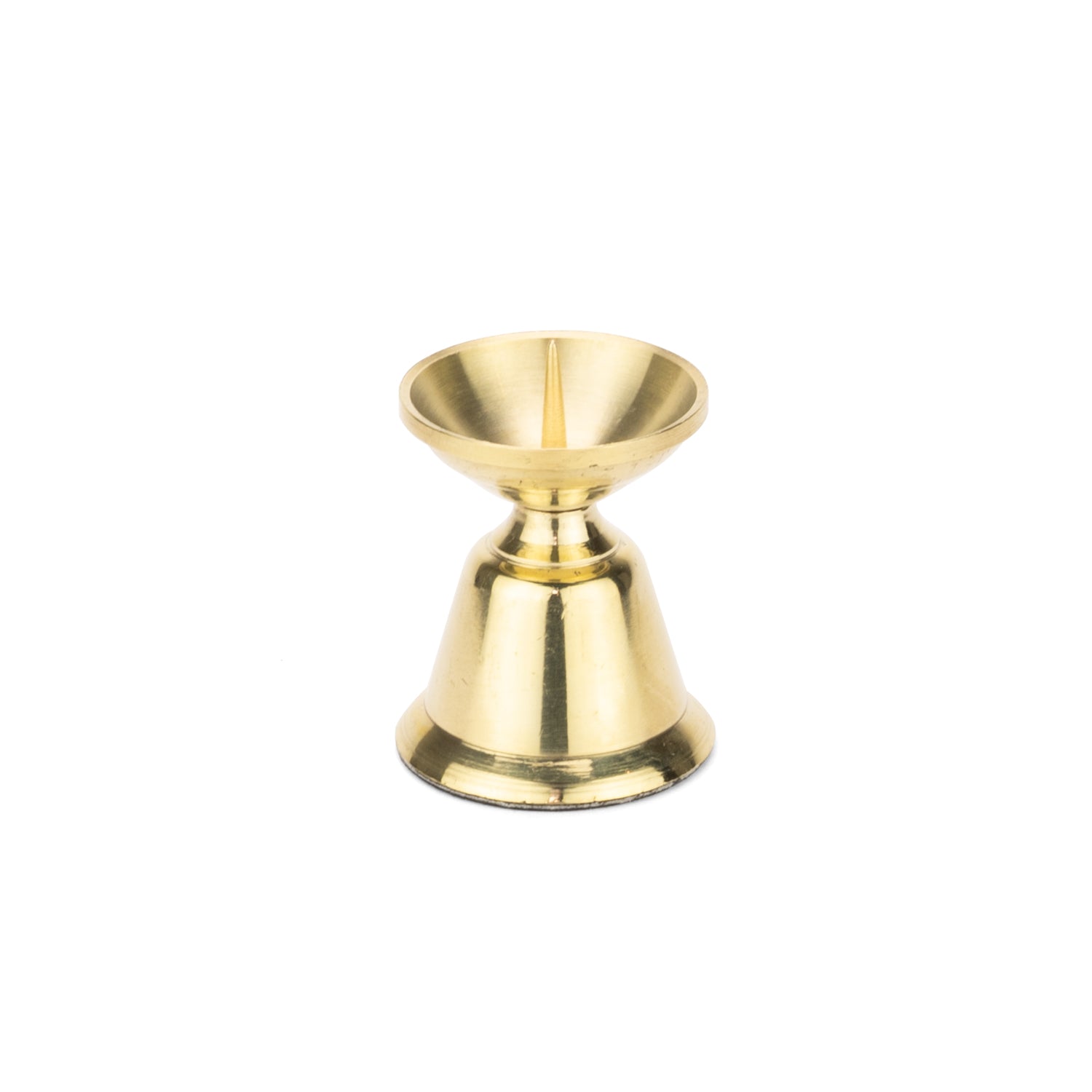Daruma Brass Candle Stand