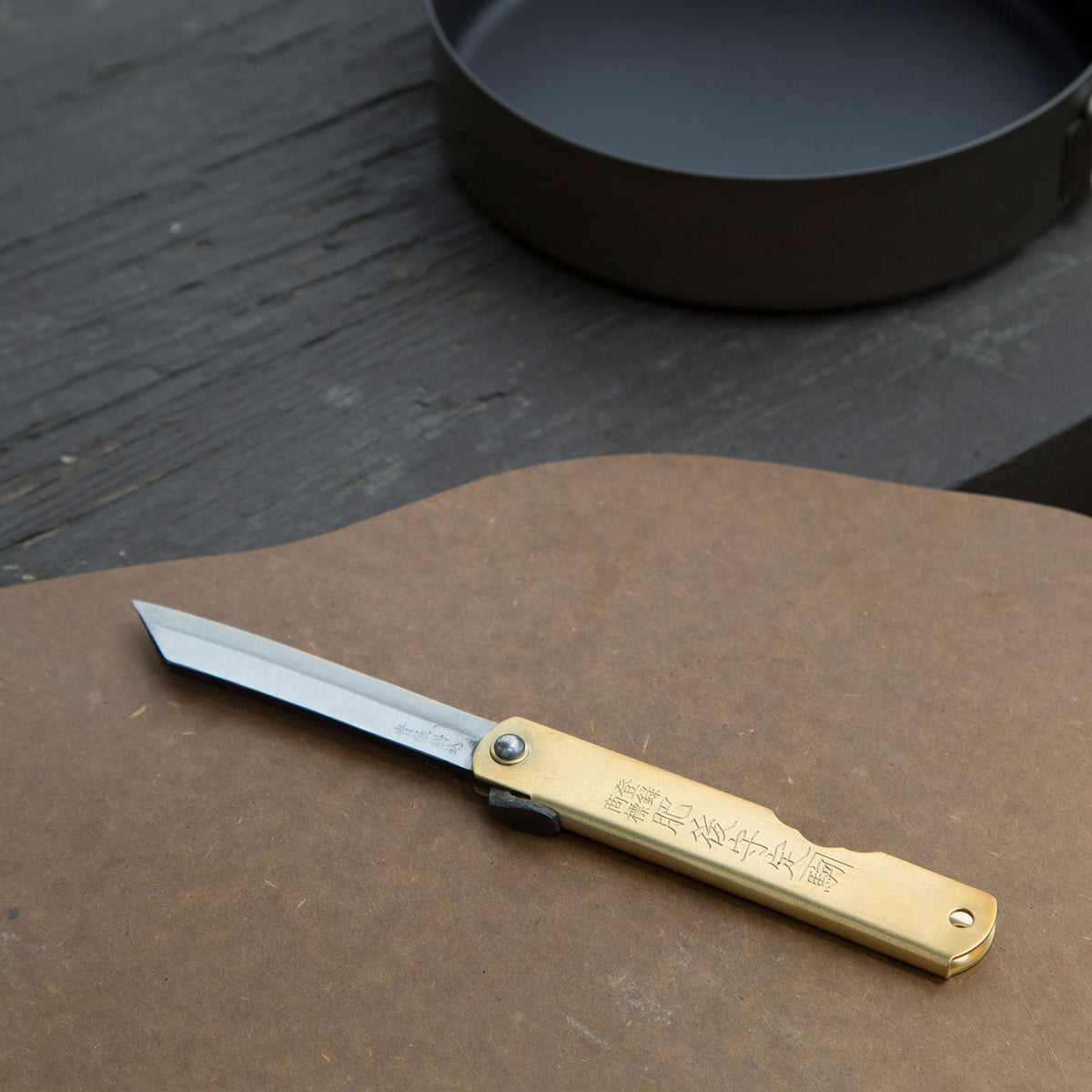 Higonokami Knife, Aogami-Knife-Nagao Kanekoma Knife-JINEN