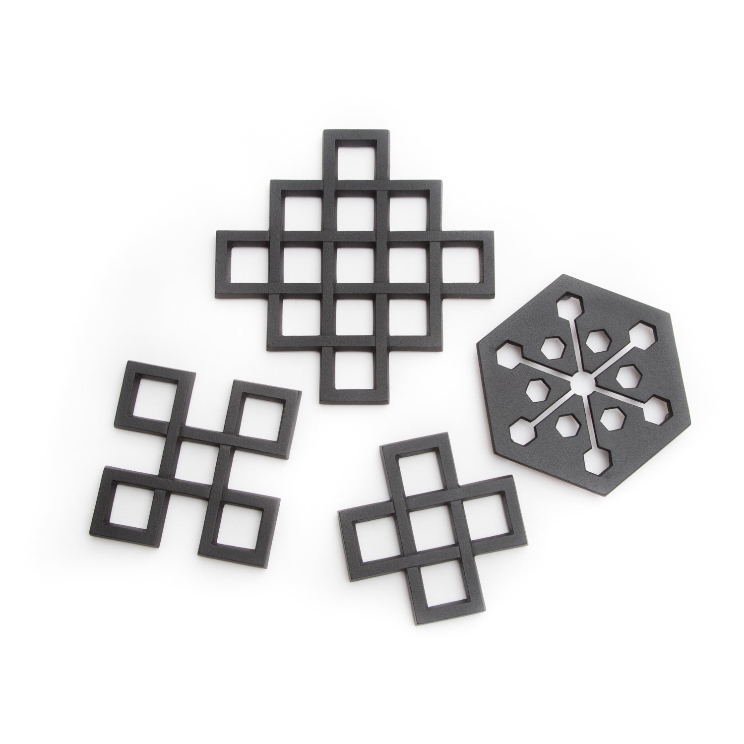 Cast Iron Trivet - Lattice, 5
