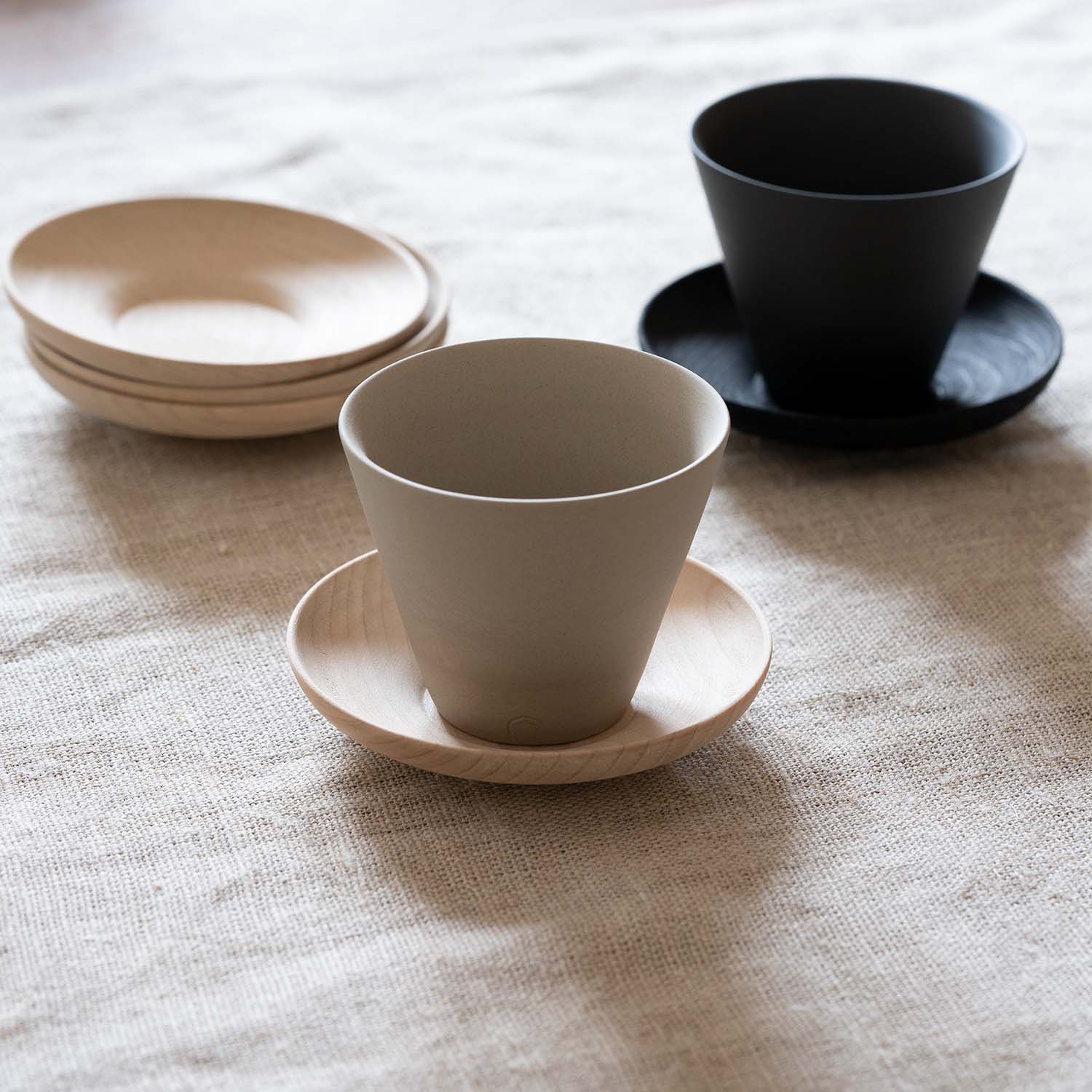 Tea Cup Small - Cone, Matte