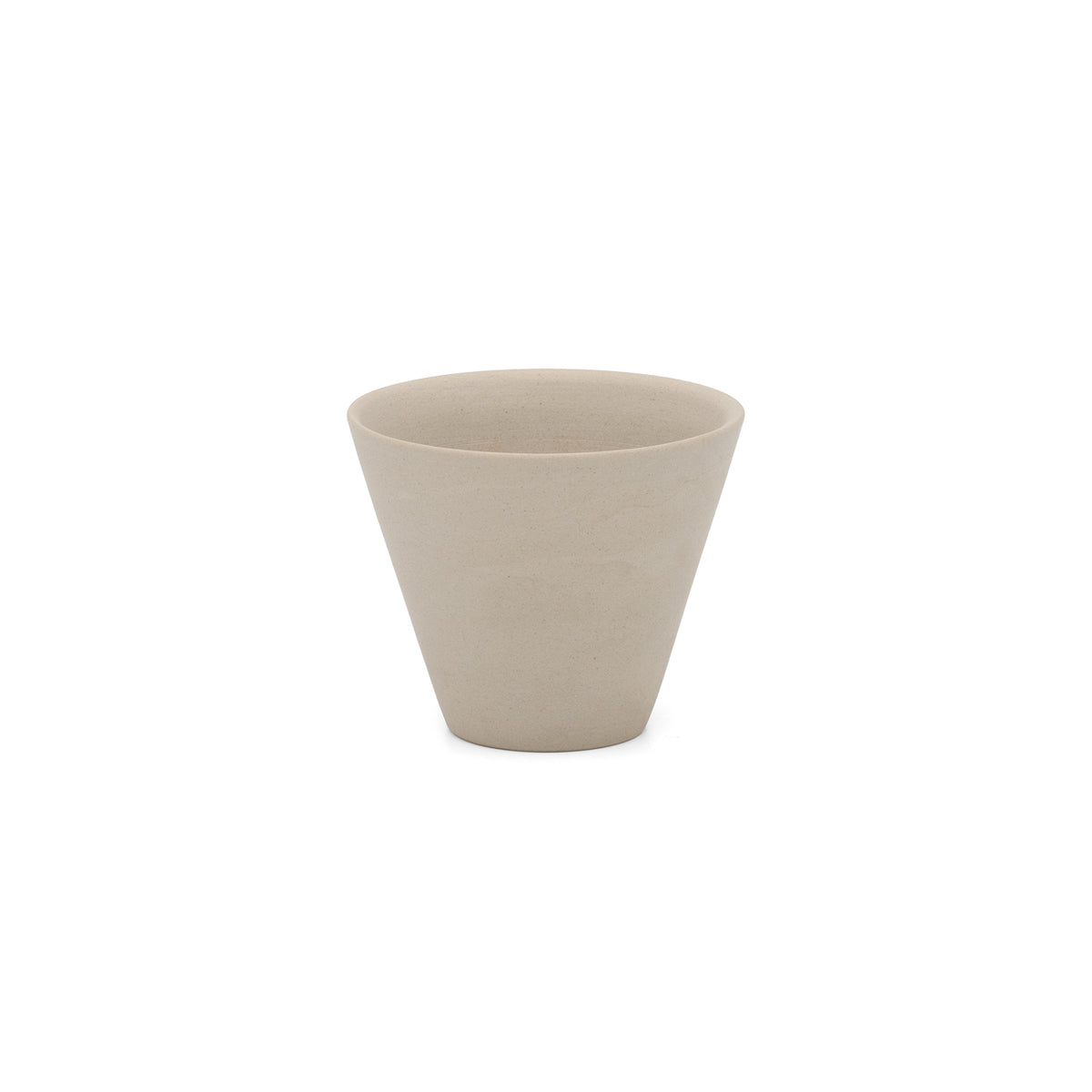 Tea Cup Small - Cone, Matte
