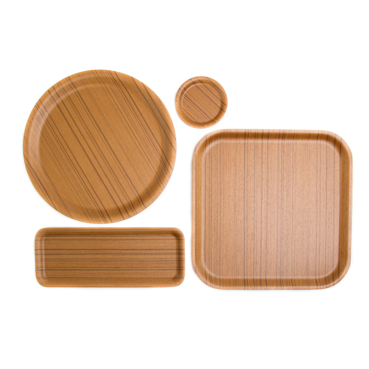 Square Tray, Ayous-Tray-Saito Wood-JINEN