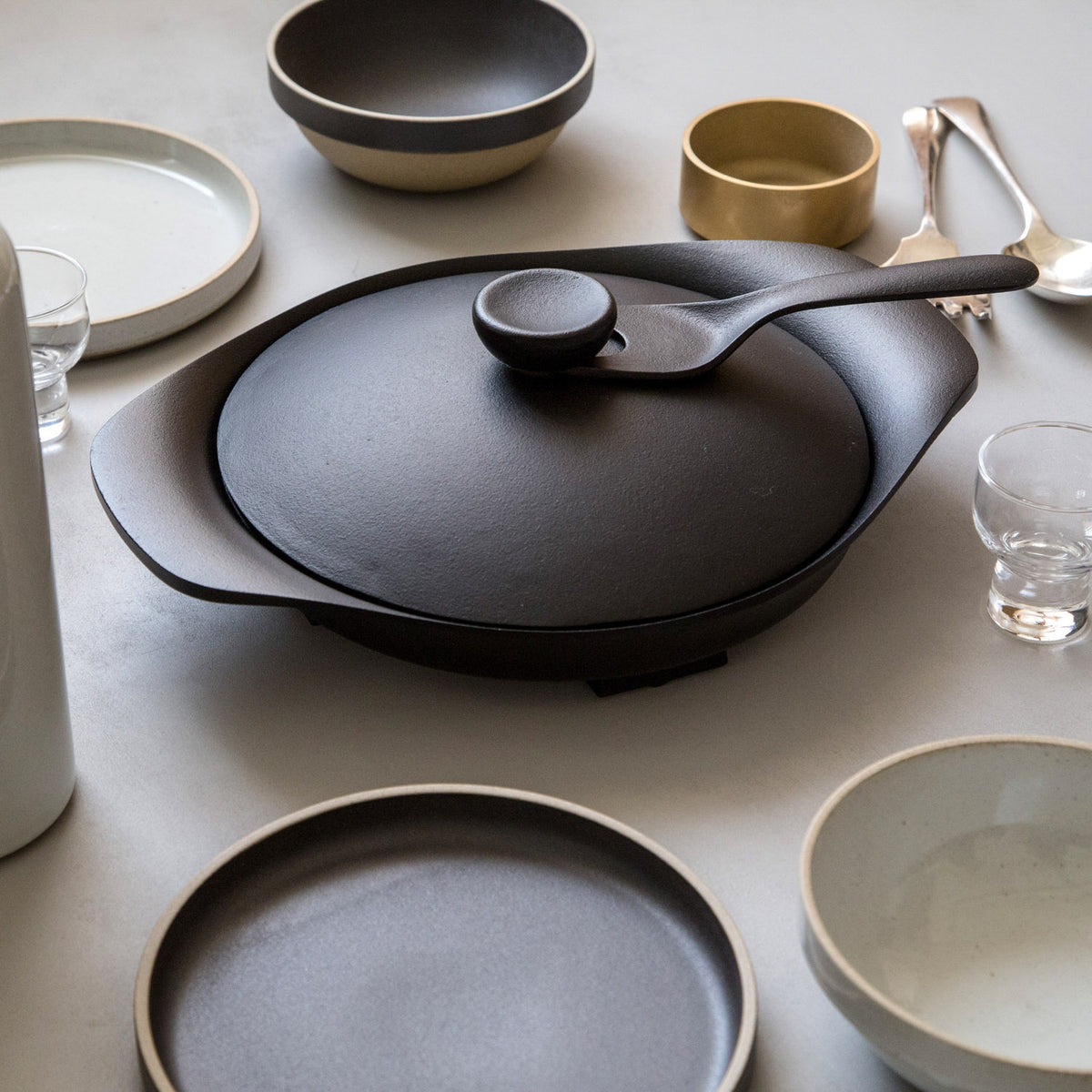 Cast Iron Grill Pan-Cast Iron Pan/Pot-Sori Yanagi-JINEN
